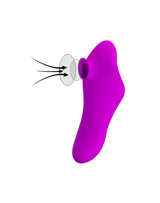 Pretty Love - Magic Fish - Clitoris Vibrator - Luchtdruk Vibrator - Siliconen - Roze-Laced-up.nl