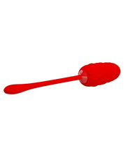 Pretty Love - Marina - Vibrerend Eitje met Nopjes - Handige Eénknopsbediening - Rood-Laced-up.nl