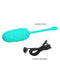 Pretty Love - Marina - Vibrerend Eitje met Nopjes - Handige Eénknopsbediening - Turquoise-Laced-up.nl