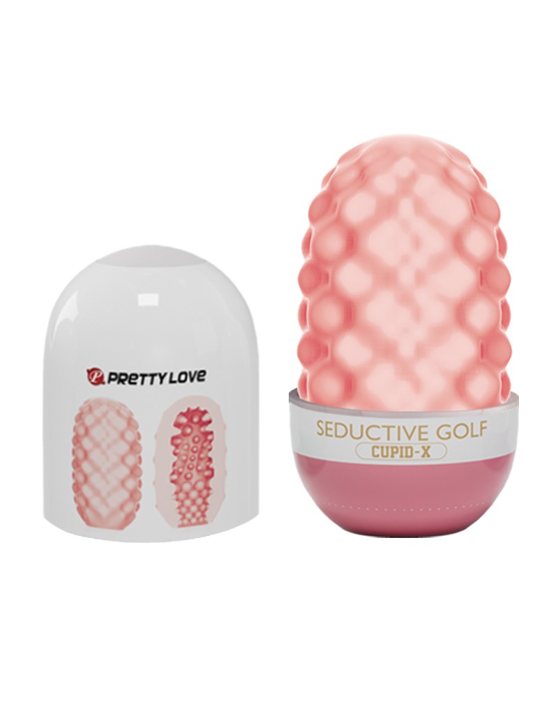 Pretty Love - Masturbator Ei - Seductive Golf - Roze-Laced-up.nl