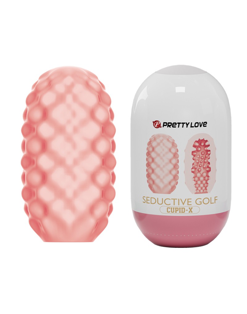 Pretty Love - Masturbator Ei - Seductive Golf - Roze-Laced-up.nl