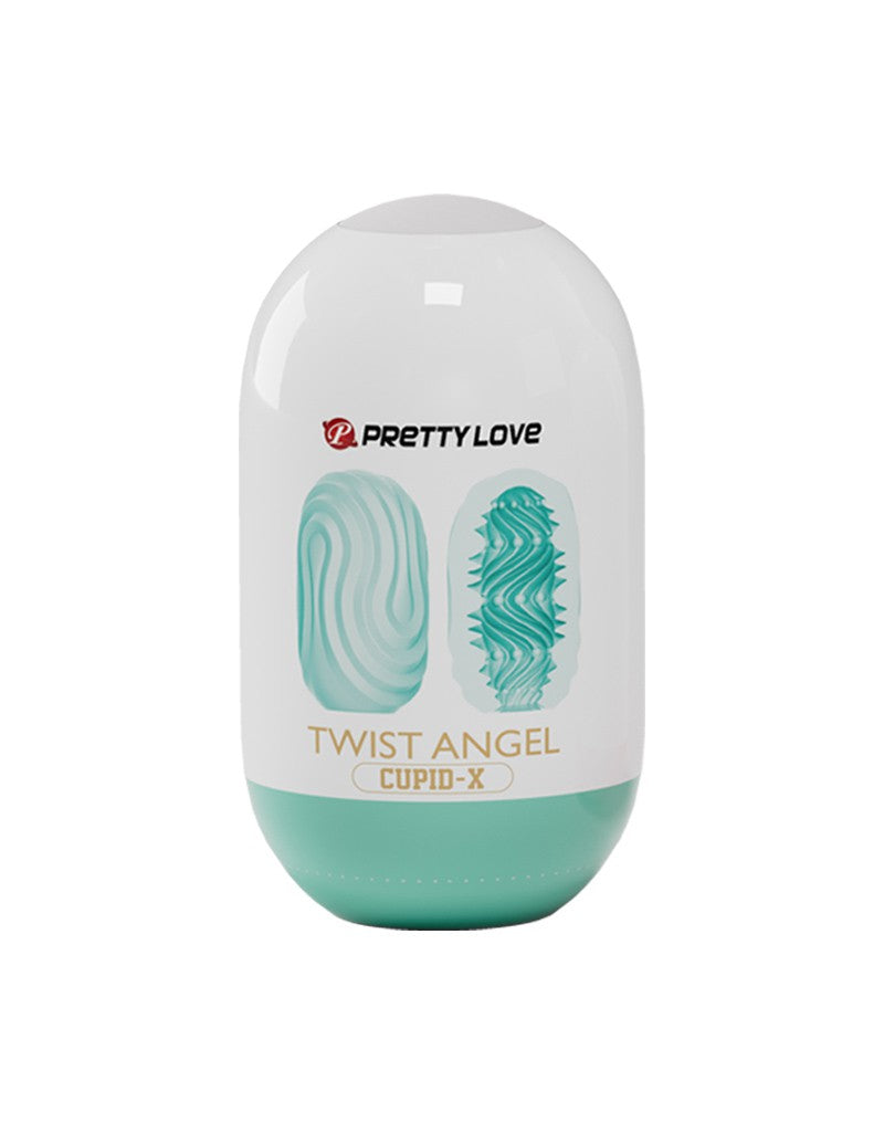 Pretty Love - Masturbator Ei - Twist Angel - Lichtblauw-Laced-up.nl