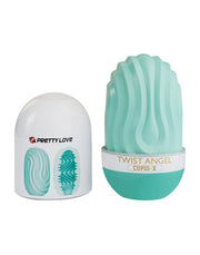 Pretty Love - Masturbator Ei - Twist Angel - Lichtblauw-Laced-up.nl