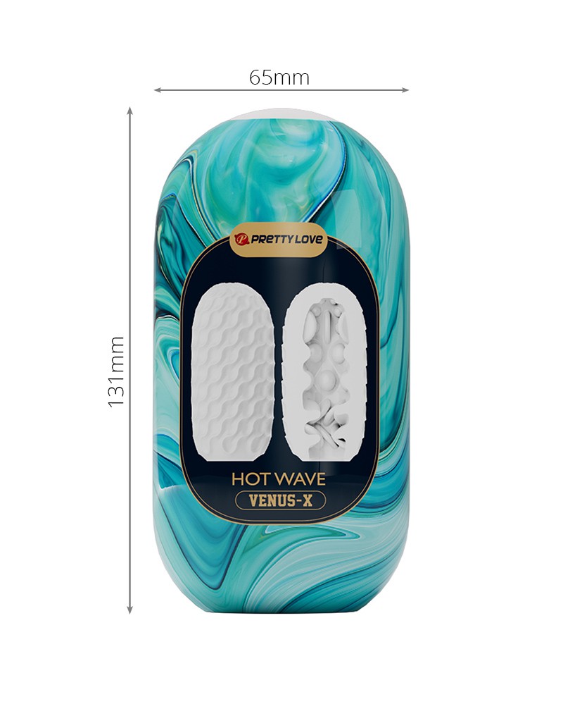 Pretty Love - Masturbator Ei - Venus X - Turquoise-Laced-up.nl
