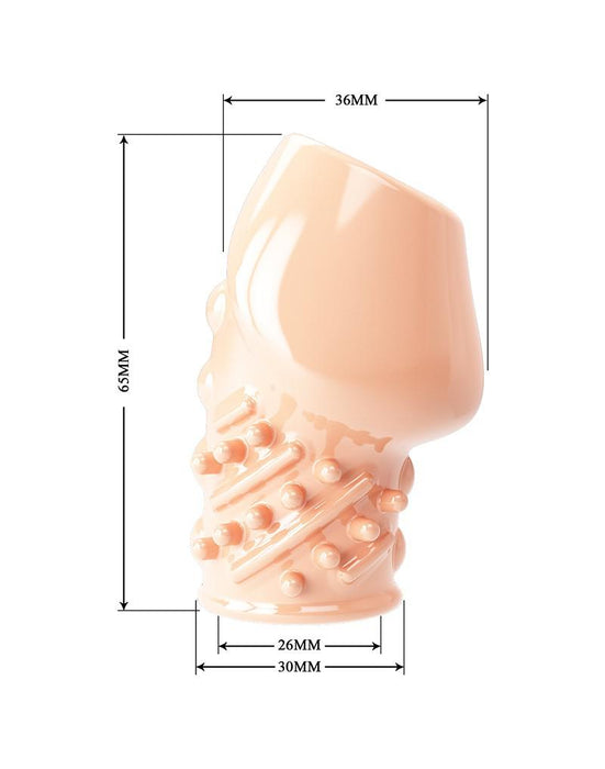 Pretty Love - Matias - Penis Sleeve - Cock Sleeve Voor Langdurige en Sterkere Erecties - Lichte Huidskleur-Laced-up.nl