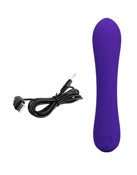 Pretty Love - Matt - G-Spot Vibrator - Flexibele Schacht - 12 Standen - Paars-Laced-up.nl