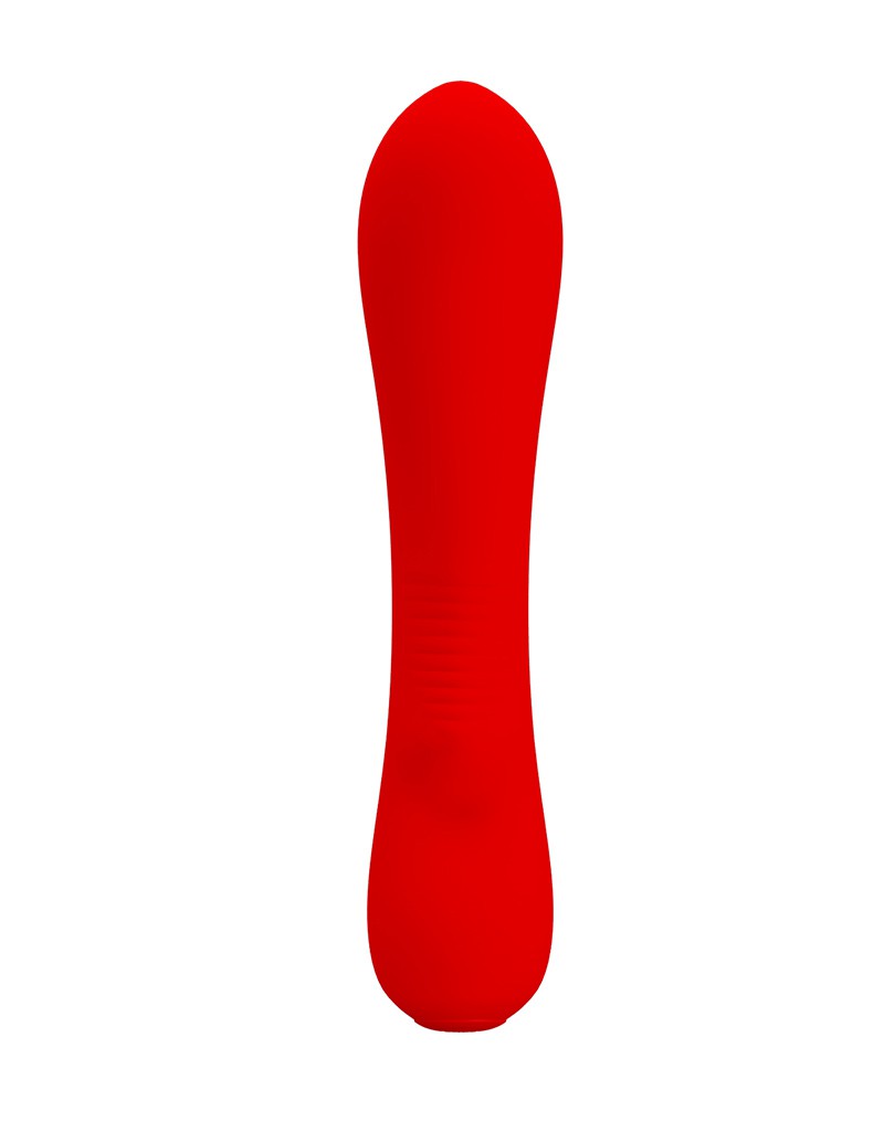 Pretty Love - Matt - G-Spot Vibrator - Flexibele Schacht - 12 Standen - Rood-Laced-up.nl