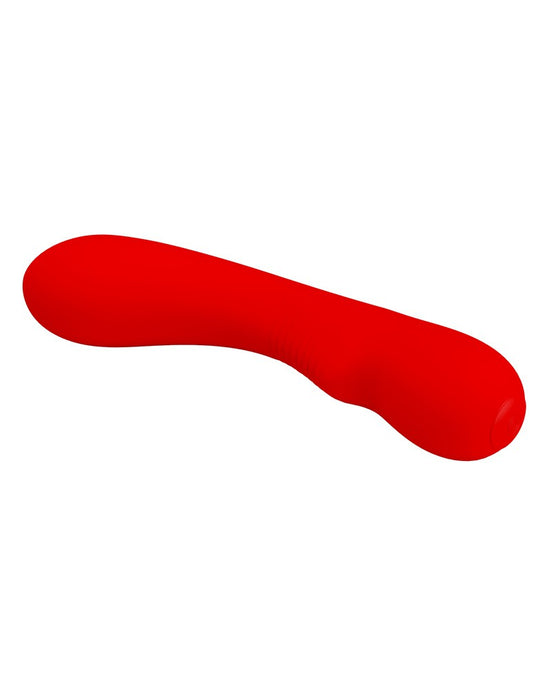 Pretty Love - Matt - G-Spot Vibrator - Flexibele Schacht - 12 Standen - Rood-Laced-up.nl