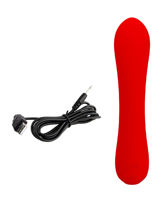 Pretty Love - Matt - G-Spot Vibrator - Flexibele Schacht - 12 Standen - Rood-Laced-up.nl