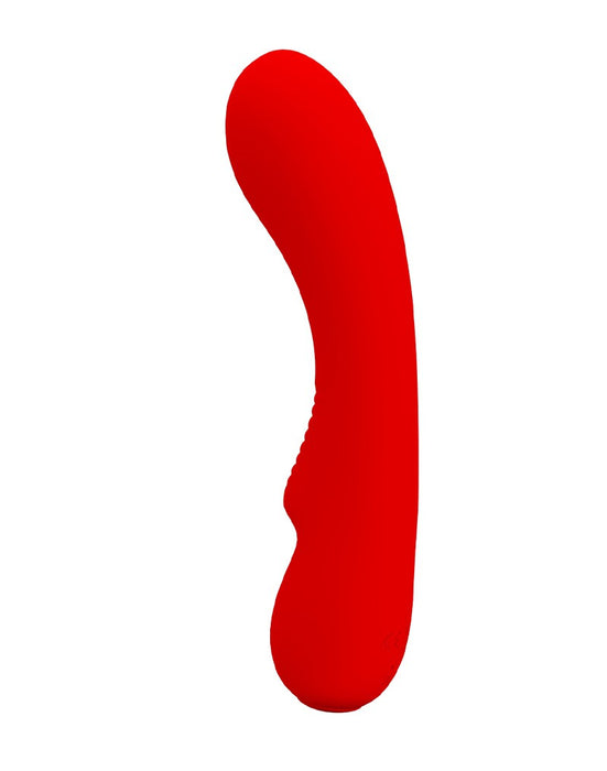 Pretty Love - Matt - G-Spot Vibrator - Flexibele Schacht - 12 Standen - Rood-Laced-up.nl