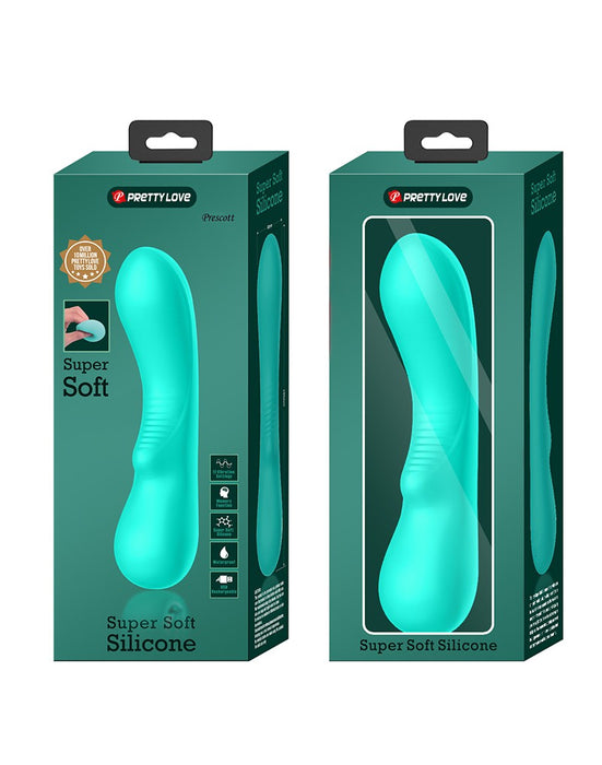 Pretty Love - Matt - G-Spot Vibrator - Flexibele Schacht - 12 Standen -Turquoise-Laced-up.nl