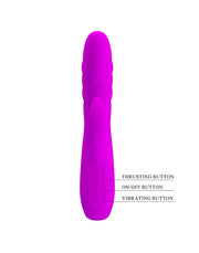 Pretty Love - Melanie - Stotende Rabbit Vibrator - Roze-Laced-up.nl