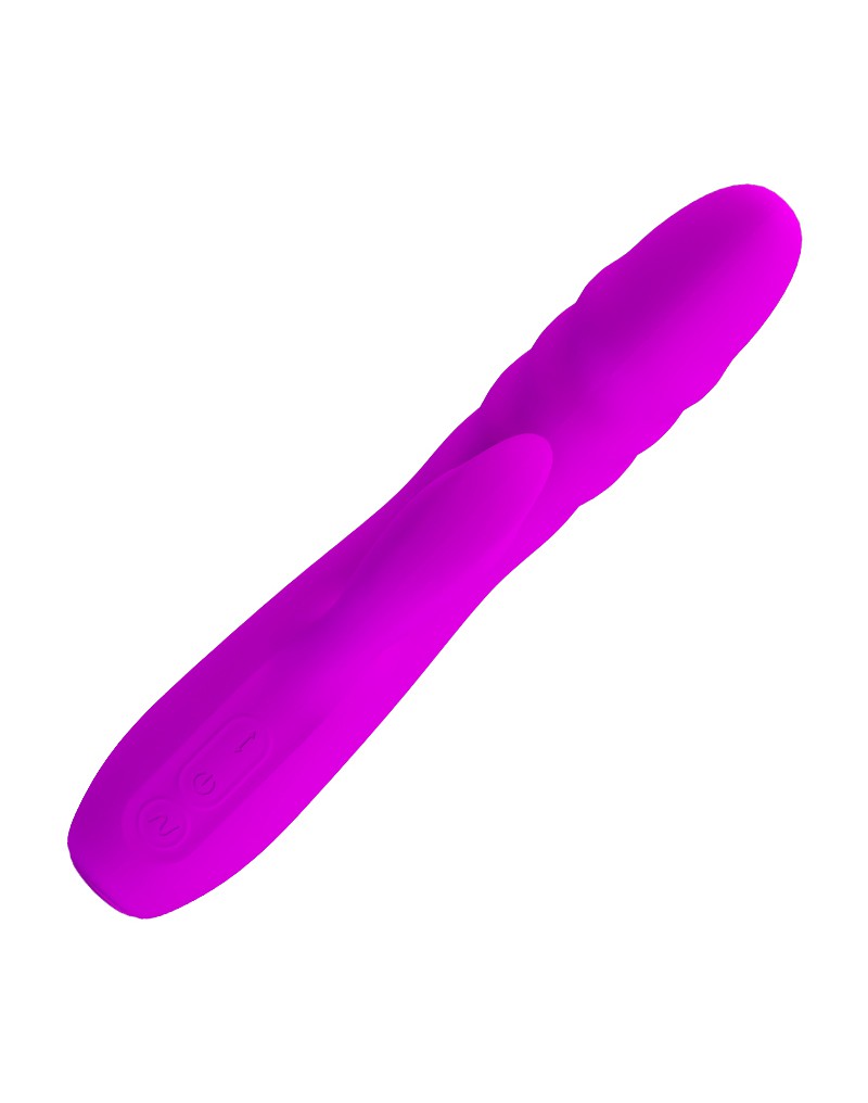 Pretty Love - Melanie - Stotende Rabbit Vibrator - Roze-Laced-up.nl