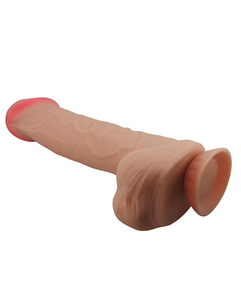 Pretty Love - Mendel - Sliding Skin Dildo - Lengte 26 cm - Ø 5.5 cm - Lichte Huidskleur-Laced-up.nl