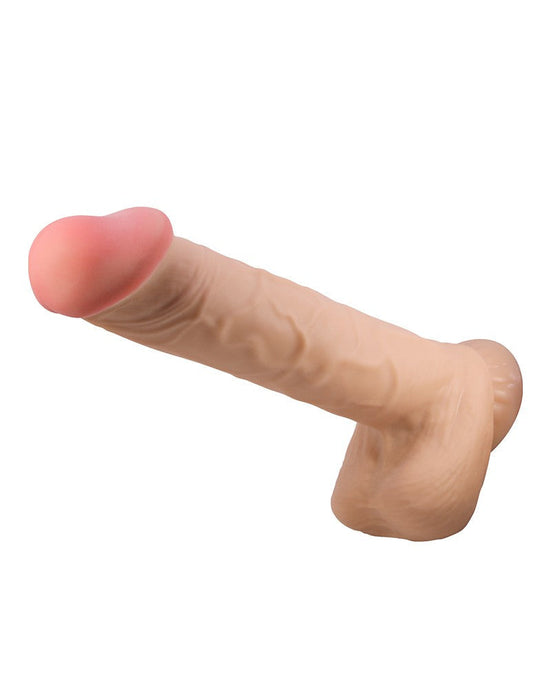 Pretty Love - Mendel - Sliding Skin Dildo - Lengte 26 cm - Ø 5.5 cm - Lichte Huidskleur-Laced-up.nl