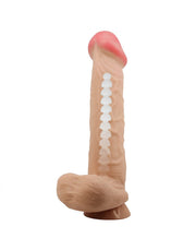 Pretty Love - Mendel - Sliding Skin Dildo - Lengte 26 cm - Ø 5.5 cm - Lichte Huidskleur-Laced-up.nl