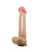 Pretty Love - Mendel - Sliding Skin Dildo - Lengte 26 cm - Ø 5.5 cm - Lichte Huidskleur-Laced-up.nl
