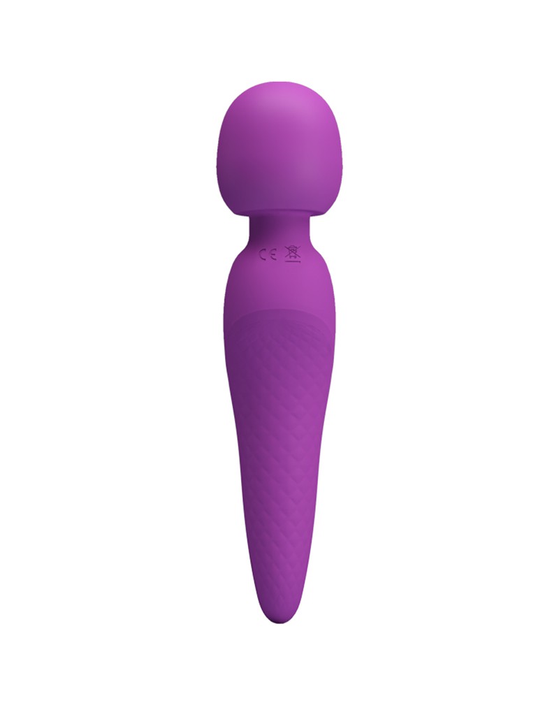 Pretty Love - Meredith - Wand Vibrator - 12 Standen - Waterproof - Paars-Laced-up.nl