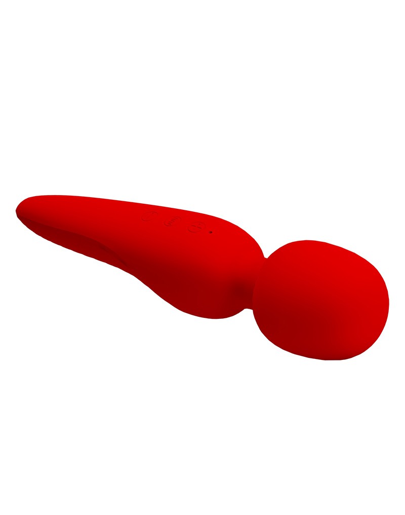 Pretty Love - Meredith - Wand Vibrator - 12 Standen - Waterproof - Rood-Laced-up.nl
