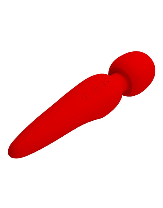Pretty Love - Meredith - Wand Vibrator - 12 Standen - Waterproof - Rood-Laced-up.nl