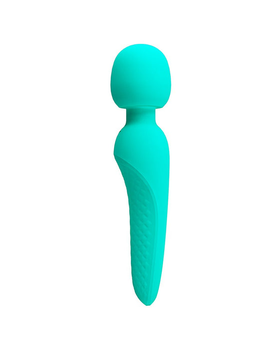 Pretty Love - Meredith - Wand Vibrator - 12 Standen - Waterproof - Turquoise-Laced-up.nl