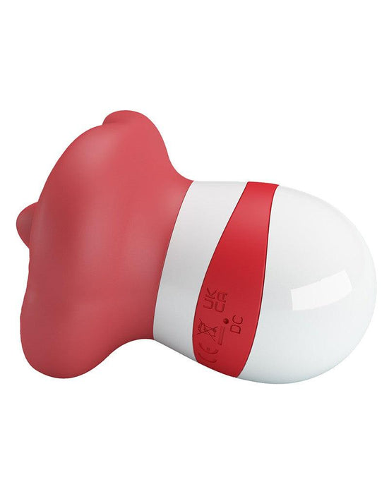 Pretty Love - Mina - Clitoris Vibrator - Likkende Tong Functie - Rood-Laced-up.nl