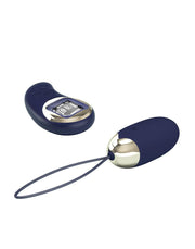 Pretty Love - Mina - Vibrerend Eitje - Afstandsbediening met LCD Display - Blauw-Laced-up.nl