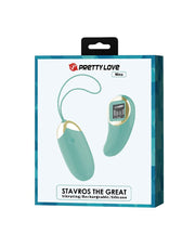 Pretty Love - Mina - Vibrerend Eitje - Afstandsbediening met LCD Display - Lichtblauw-Laced-up.nl