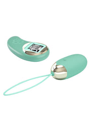 Pretty Love - Mina - Vibrerend Eitje - Afstandsbediening met LCD Display - Lichtblauw-Laced-up.nl