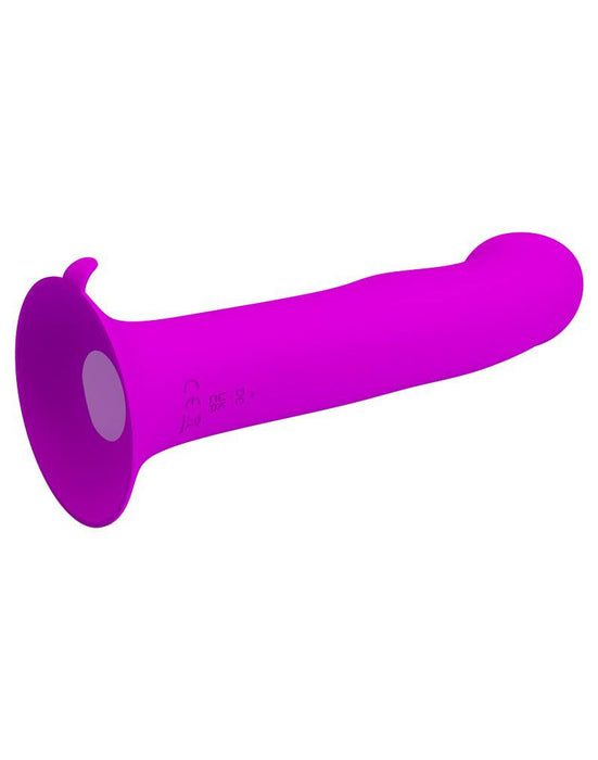 Pretty Love - Murray - Vibrerende Dildo - 19 cm - Dieproze - USB Oplaadbaar - Siliconen-Laced-up.nl