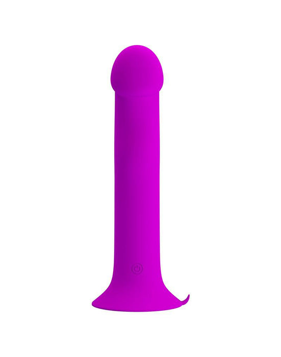 Pretty Love - Murray - Vibrerende Dildo - 19 cm - Dieproze - USB Oplaadbaar - Siliconen-Laced-up.nl