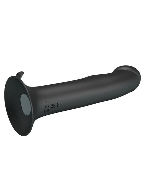 Pretty Love - Murray - Vibrerende Dildo - 19 cm - Zwart - USB Oplaadbaar - Siliconen-Laced-up.nl