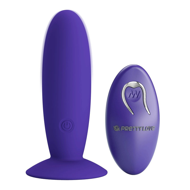 Pretty Love - Murray Youth - Vibrerende Buttplug - Met Afstandsbediening - Paars-Laced-up.nl