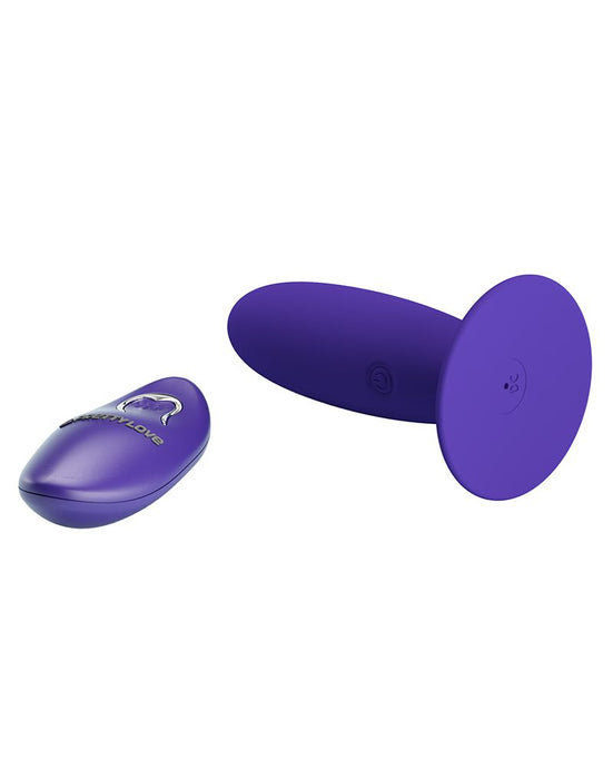 Pretty Love - Murray Youth - Vibrerende Buttplug - Met Afstandsbediening - Paars-Laced-up.nl