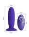 Pretty Love - Murray Youth - Vibrerende Buttplug - Met Afstandsbediening - Paars-Laced-up.nl