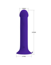 Pretty Love - Murray Youth - Vibrerende Dildo - Paars-Laced-up.nl