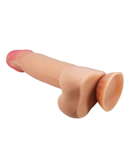 Pretty Love - Najim - Sliding Skin Dildo - Lengte 21.8 cm - Ø 4.6 cm - Lichte Huidskleur-Laced-up.nl