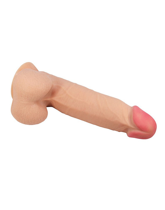 Pretty Love - Najim - Sliding Skin Dildo - Lengte 21.8 cm - Ø 4.6 cm - Lichte Huidskleur-Laced-up.nl