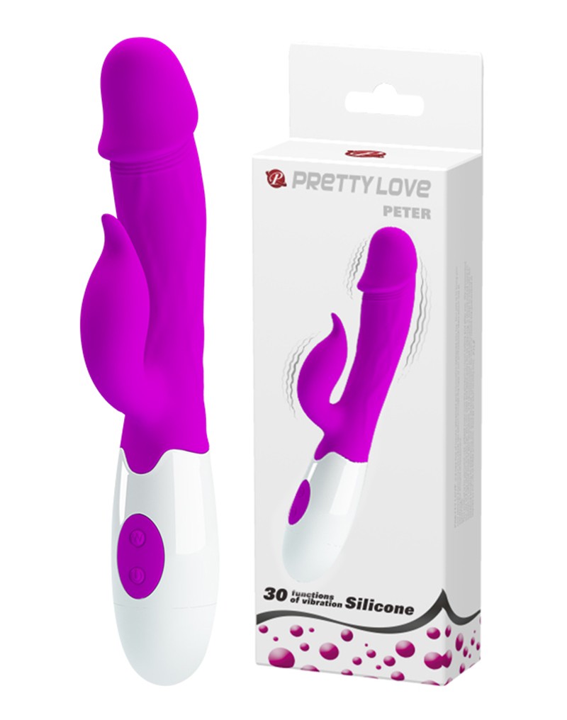 Pretty Love - Pete - Rabbit Vibrator - Met Dubbele Motor-Laced-up.nl