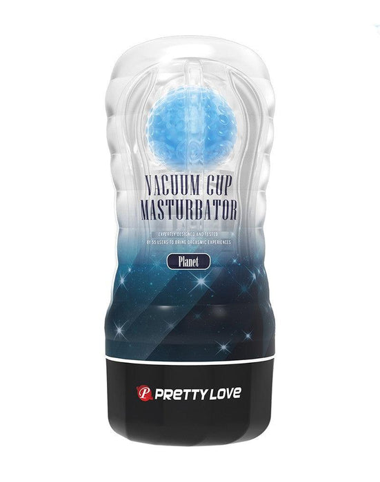 Pretty Love - Planet Blue - Masturbator Cup - Met Rollende Bal Voor Extra Sensaties - Blauw-Laced-up.nl