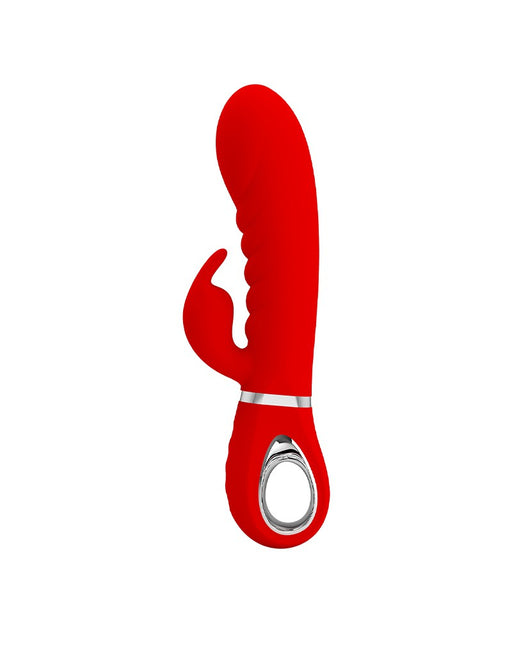 Pretty Love - Prescott - Rabbit Vibrator - Dubbele Motor - Rood-Laced-up.nl