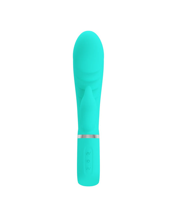 Pretty Love - Prescott - Rabbit Vibrator - Dubbele Motor - Turquoise-Laced-up.nl