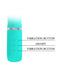Pretty Love - Prescott - Rabbit Vibrator - Dubbele Motor - Turquoise-Laced-up.nl