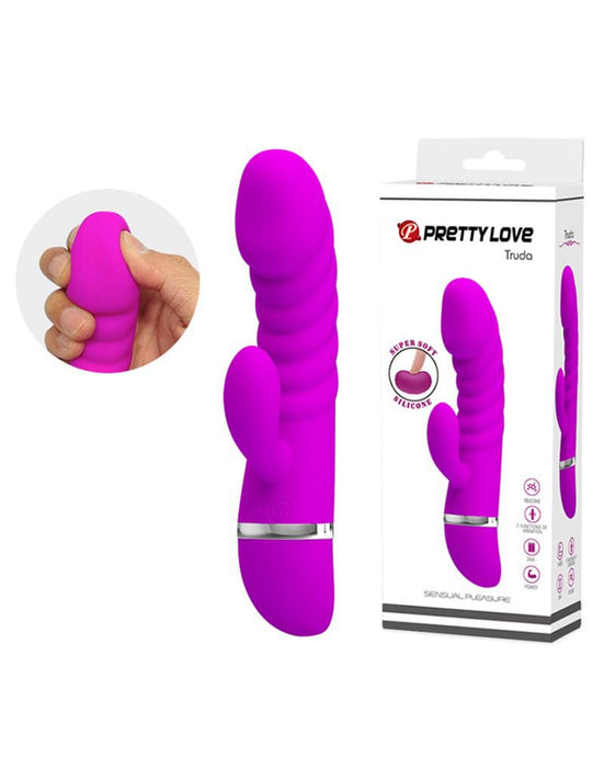Pretty Love - Truda - Rabbit & G-spot Vibrator-Erotiekvoordeel.nl
