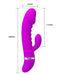 Pretty Love - Truda - Rabbit & G-spot Vibrator-Erotiekvoordeel.nl