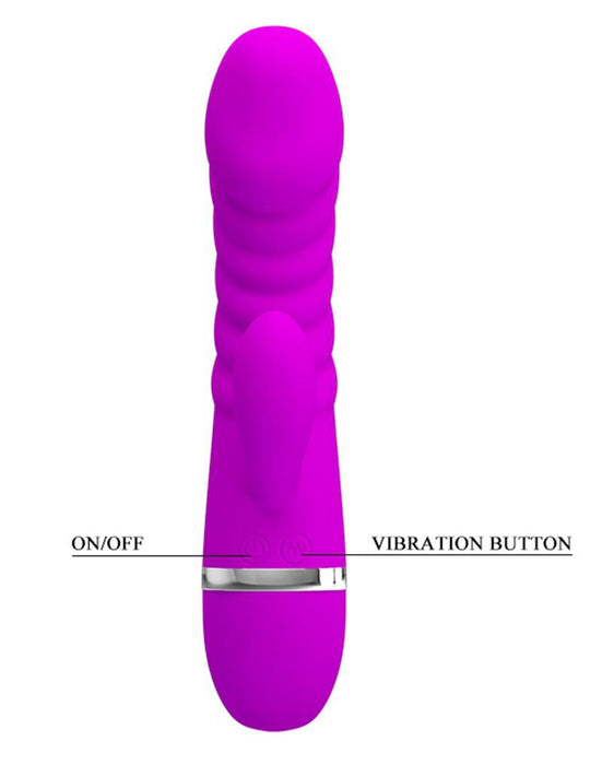 Pretty Love - Truda - Rabbit & G-spot Vibrator-Erotiekvoordeel.nl