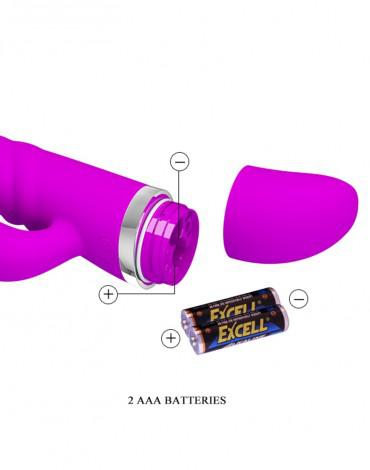 Pretty Love - Truda - Rabbit & G-spot Vibrator-Erotiekvoordeel.nl
