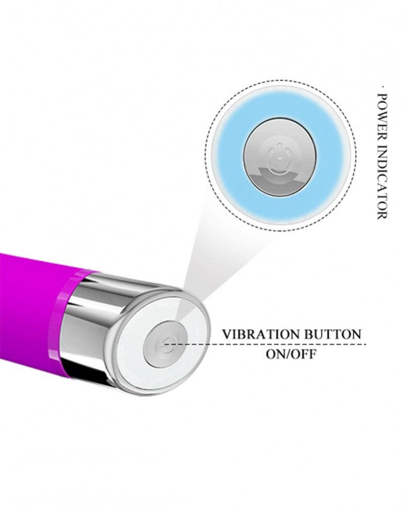 Pretty Love - Randolph - Klassieke Vibrator - Roze-Laced-up.nl