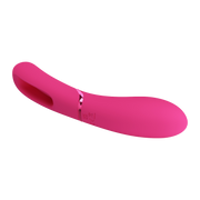 Pretty Love - Romance Lexie - Vibrator met Wiebelend Tongetje - Roze-Erotiekvoordeel.nl