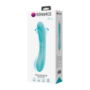 Pretty Love - Romance Lexie - Vibrator met Wiebelend Tongetje - Turquoise-Erotiekvoordeel.nl